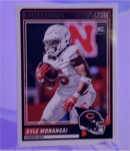 2025 Panini Score #48 Kyle Monangai Rookie — front