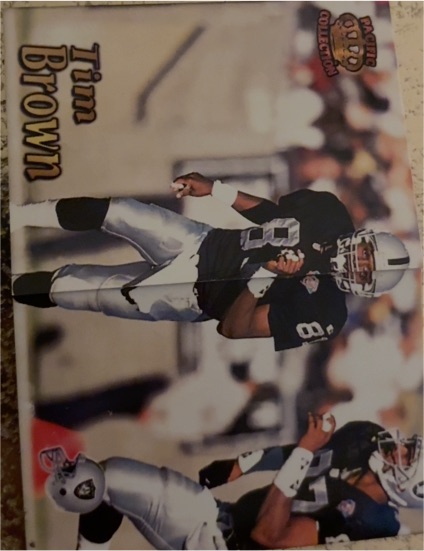 1996 Collector's Choice #33 Tim Brown — front