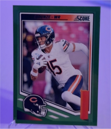 2025 Panini Score #289 Rome Odunze — front