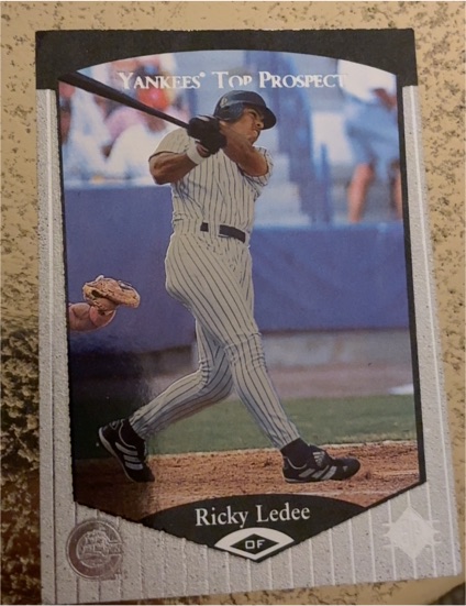 1997 Upper Deck Top Prospect #87 Ricky Ledee — front