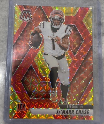 2025 Panini Mosaic #1 Ja'Marr Chase — front