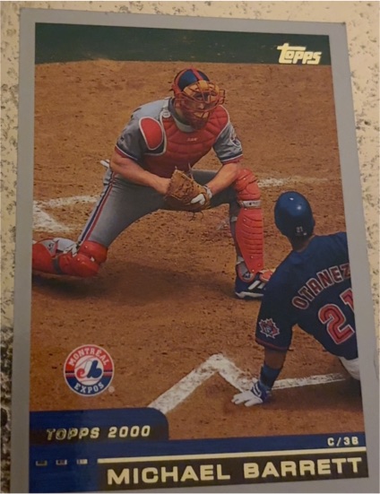 2000 Topps #340 Michael Barrett — front
