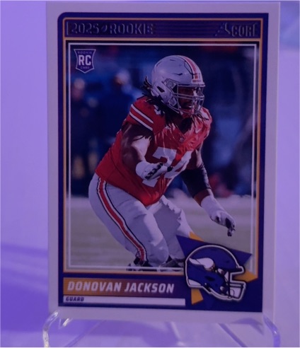 2025 Panini Score #90 Donovan Jackson — front
