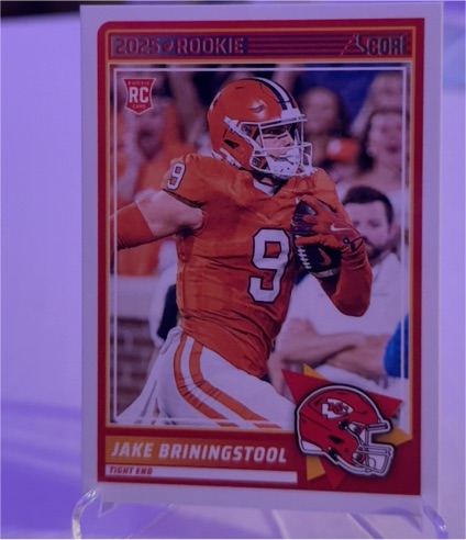 2025 Panini Score #74 Jake Briningstool — front