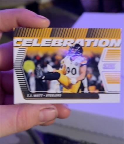 2025 Panini Score Celebration #C-TWA T.J. Watt — front