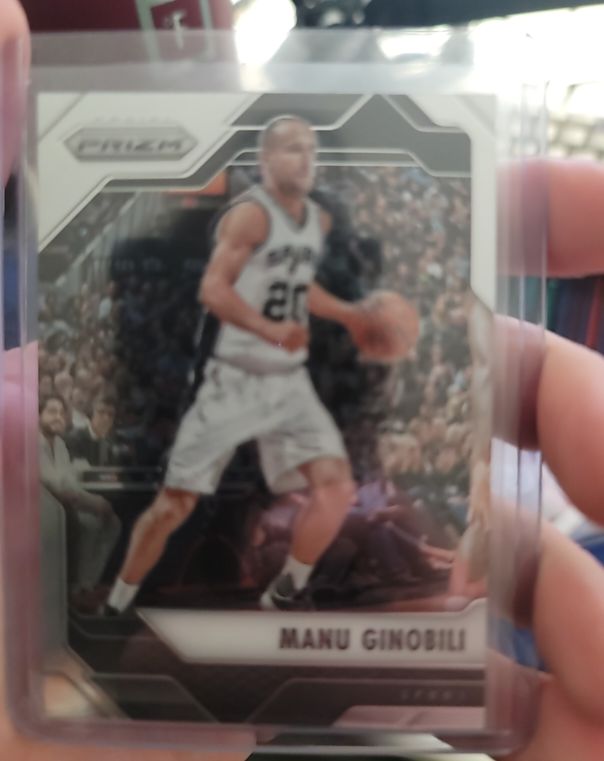 2016 Panini Prizm #20 Manu Ginobili — front