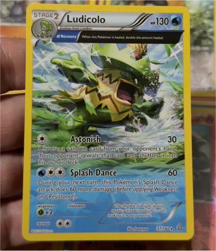 2015 Pokémon Primal Clash #37 Ludicolo — front