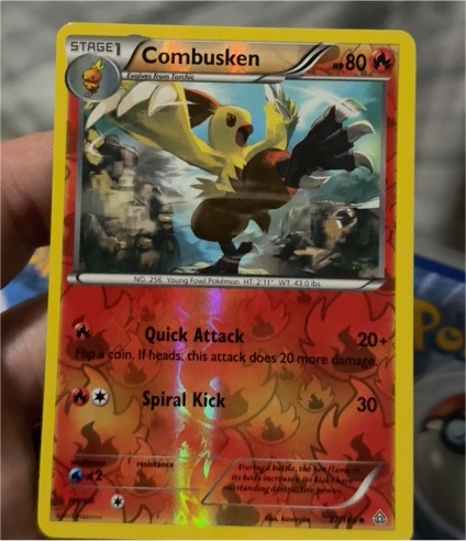 2015 Pokémon XY Primal Clash #27 Combusken — front