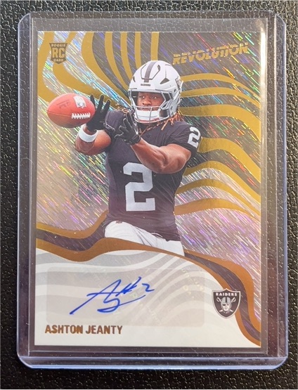 2023 Panini Revolution #Ashton Jeanty Rookie Card — front