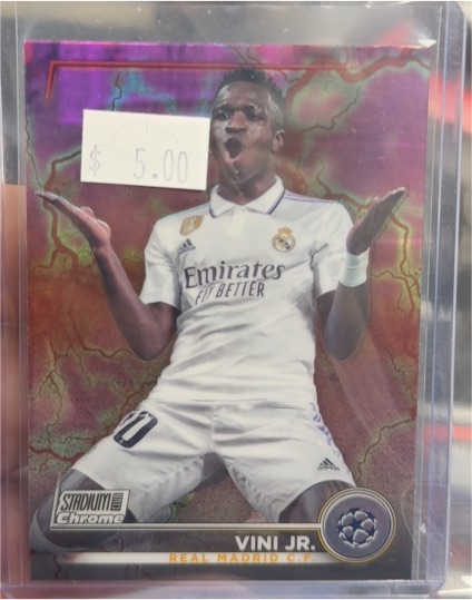 2022-23 Topps Stadium Club Chrome UEFA #51 Vini Jr. — front