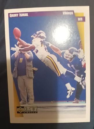 1997 Upper Deck Collector's Choice #300 Qadry Ismail — front