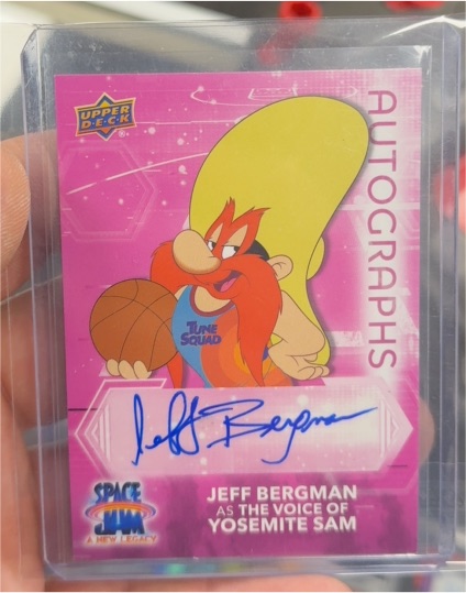 2021 Upper Deck Space Jam A New Legacy #PS-YS2 Jeff Bergman as Yosemite Sam — front