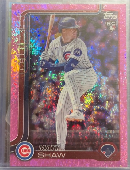 2025 Topps Update #US200 Matt Shaw — front