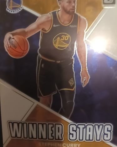 2022-23 Donruss Optic Winner Stays #18 Stephen Curry — front