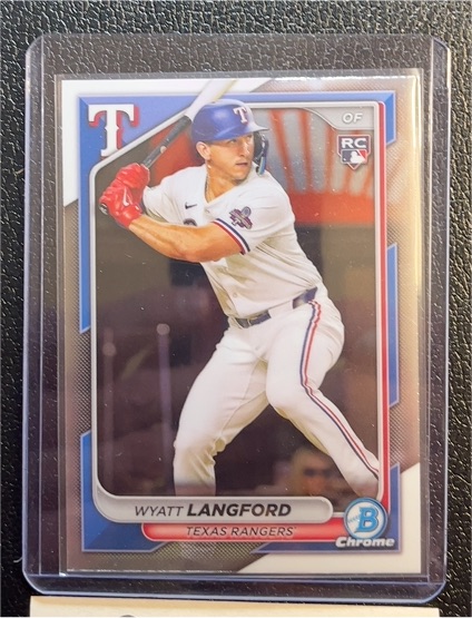 2024 Bowman Chrome #71 Wyatt Langford — front