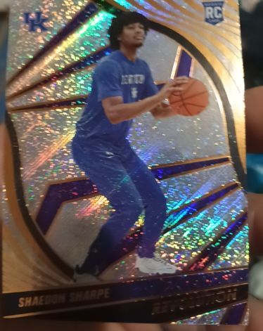 2022-23 Panini Chronicles Draft Picks Revolution Astro #49 Shaedon Sharpe — front