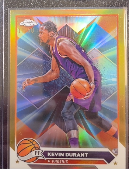 2023-24 Topps Chrome #50 Kevin Durant — front