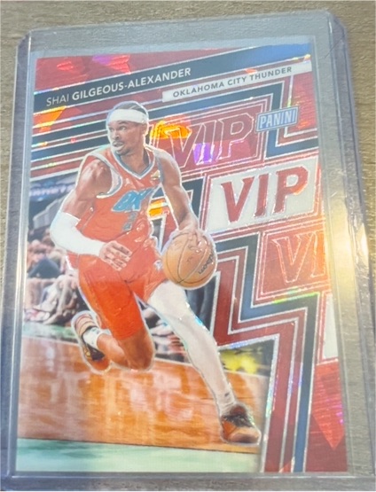2025 Panini National VIP #21 Shai Gilgeous-Alexander — front