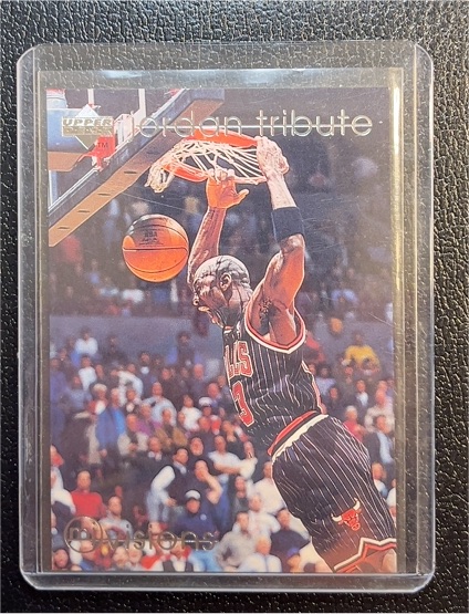 1997 Upper Deck Michael Jordan Tribute #MJ29 Michael Jordan — front