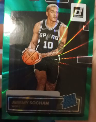 2022-23 Donruss #209 Jeremy Sochan — front