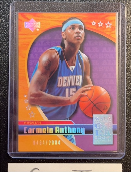 2004 Upper Deck All-Star Game #CA Carmelo Anthony — front