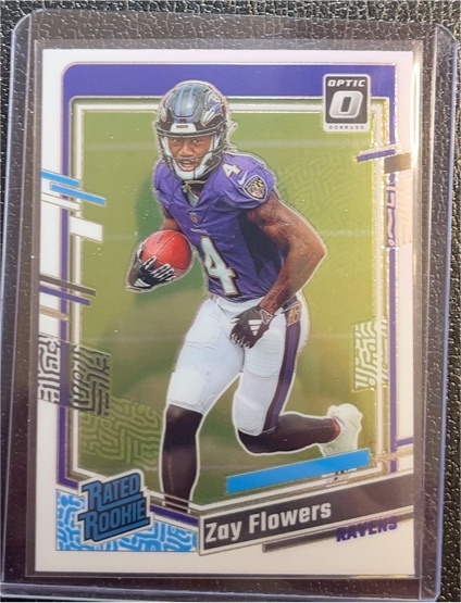 2023 Panini Donruss Optic #210 Zay Flowers — front