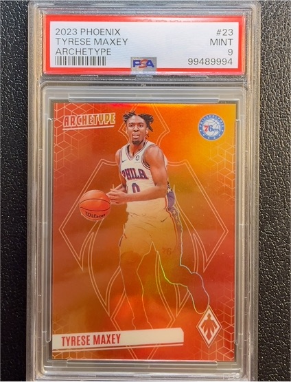 2023 Panini Phoenix #23 Tyrese Maxey Archetype — front