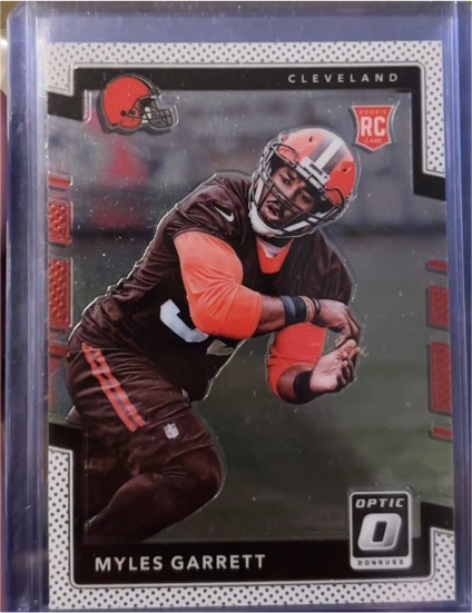 2017 Donruss Optic #106 Myles Garrett — front