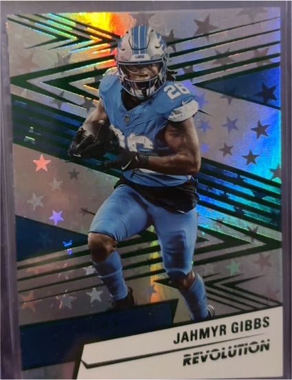 2025 Panini Revolution #177 Jahmyr Gibbs — front