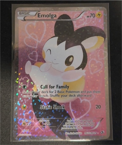 2013 Pokémon Legendary Treasures Radiant Collection #RC23/RC25 Emolga — front