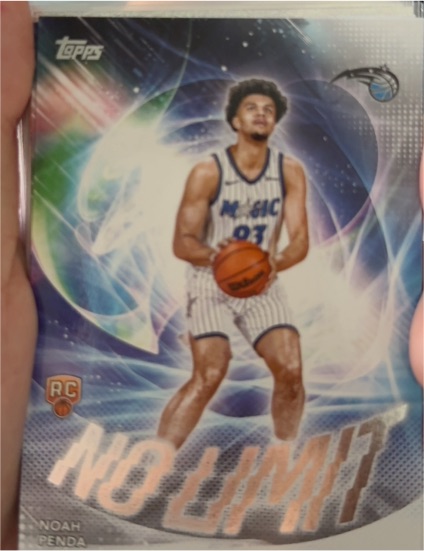 2025-26 Topps #NL-32 Noah Penda No Limit — front