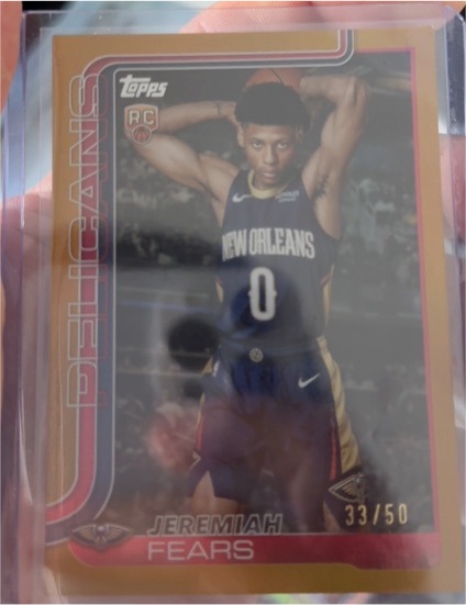 2025-26 Topps #207 Jeremiah Fears — front
