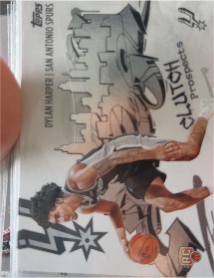 2025-26 Topps #CC-2 Dylan Harper Clutch City Prospects — front