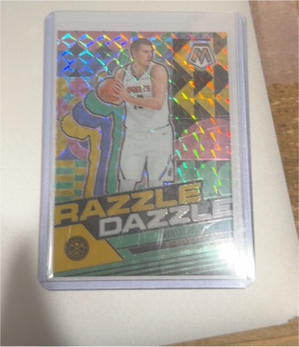 2023-24 Panini Mosaic #4 Jayson Tatum Razzle Dazzle — front