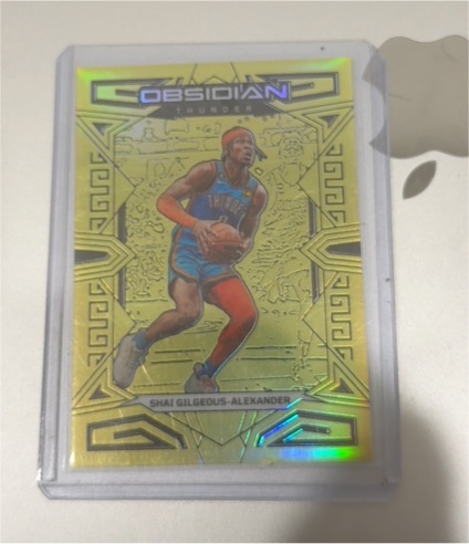2022 Panini Obsidian #39 Shai Gilgeous-Alexander — front