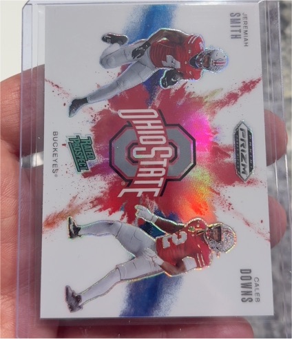 2025 Panini Prizm Ohio State Jeremiah Smith Caleb Downs — front