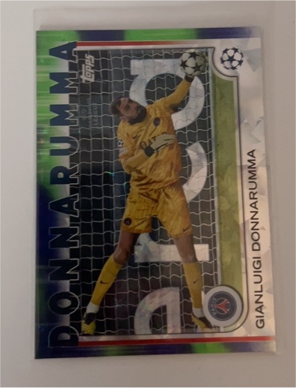 2024-25 Topps Chrome UEFA Club Competitions #163 Gianluigi Donnarumma — front