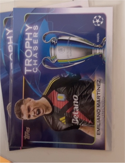 2024-25 Topps UEFA CC #RF-5 Emiliano Martinez — front