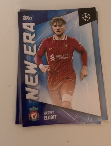 2024-25 Topps UEFA Club Competitions #NE-16 Harvey Elliott New Era — front