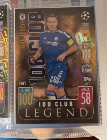 2021-22 Topps Match Attax UCL Extra #LEG 1 John Terry — front