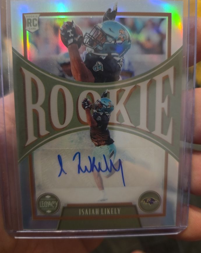 2022 Panini Legacy #177 Isaiah Likely — front