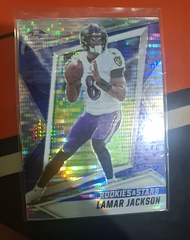 2021 Panini Rookies & Stars #15 Lamar Jackson — front