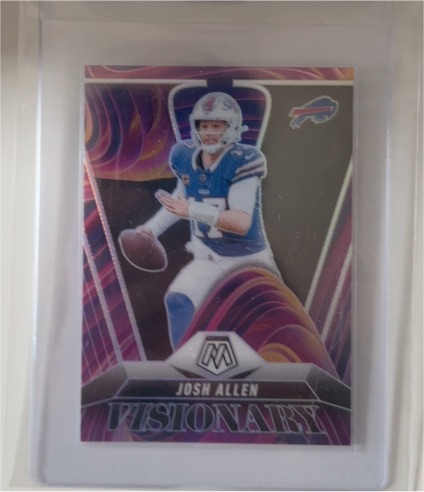 2025 Panini Mosaic #3 Josh Allen Visionary — front