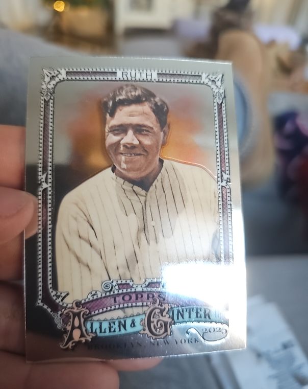 2025 Topps Allen & Ginter #28 Babe Ruth — front