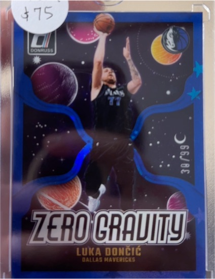 2024-25 Donruss #8 Luka Dončić Zero Gravity — front