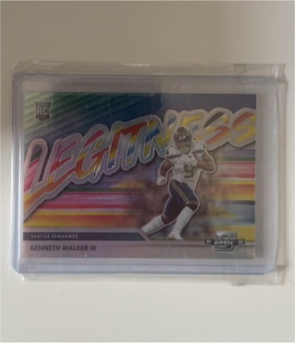 2022 Panini Contenders Optic LEGITNESS Kenneth Walker III — front