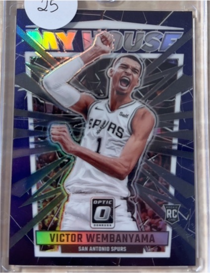 2023-24 Panini Donruss Optic #6 Victor Wembanyama My House — front