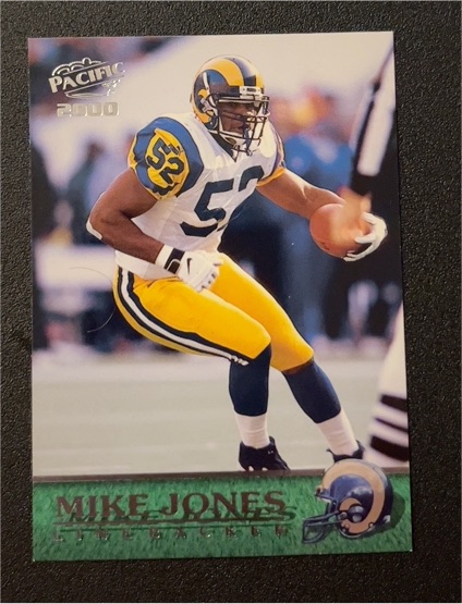 2000 Pacific #? Mike Jones — front