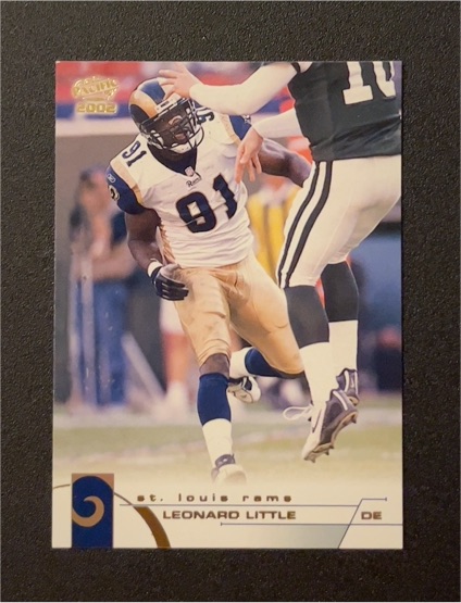 2002 Pacific #91 Leonard Little — front
