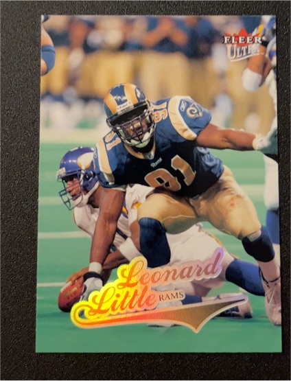 2004 Fleer Ultra #72 Leonard Little — front